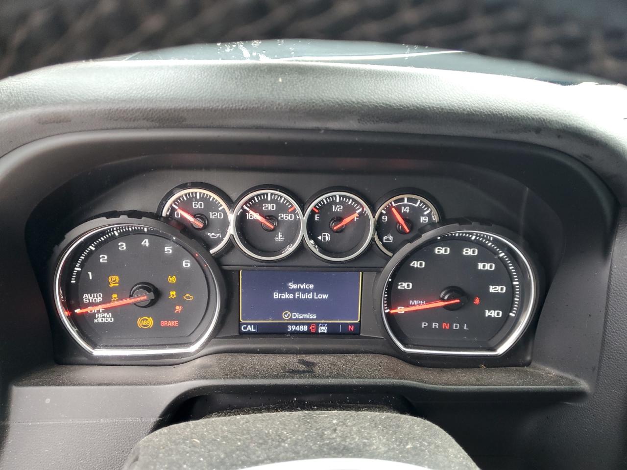 2021 Chevrolet Silverado VIN 1GCPYJEK2MZ348116 Copart auction photo, all over damage thumbnail 9