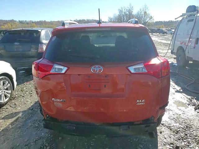2015 Toyota RAV 4 VIN JTMRFREV7FJ035281 Copart auction photo, rear end damage thumbnail 14