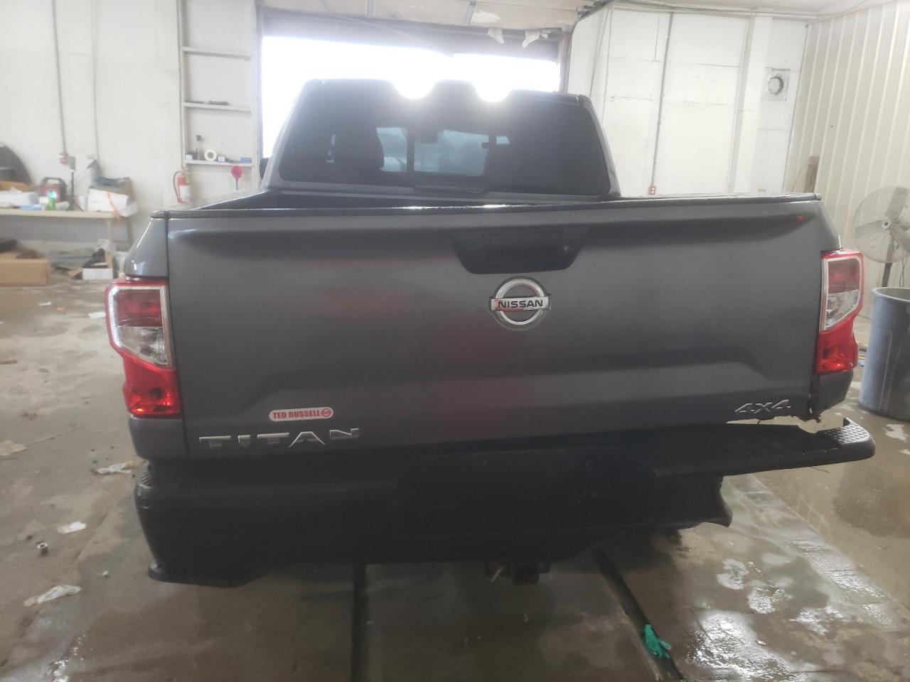 2019 Nissan Titan VIN 1N6AA1EJ9KN529720 Copart auction photo, rear end / side damage thumbnail 6