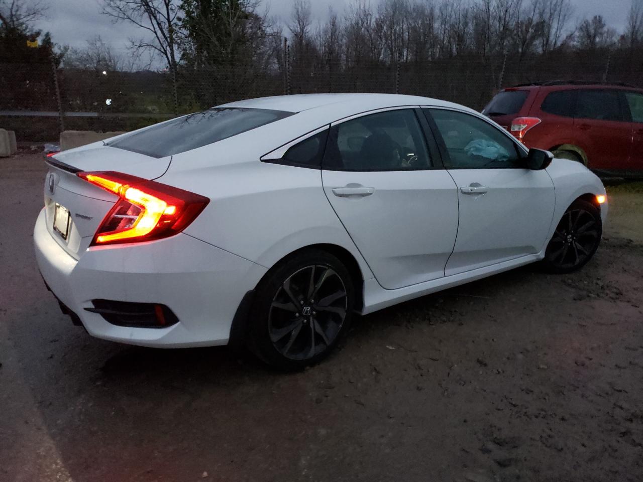 2020 Honda Civic VIN 2HGFC2F88LH548758 Copart auction photo, front end damage thumbnail 3