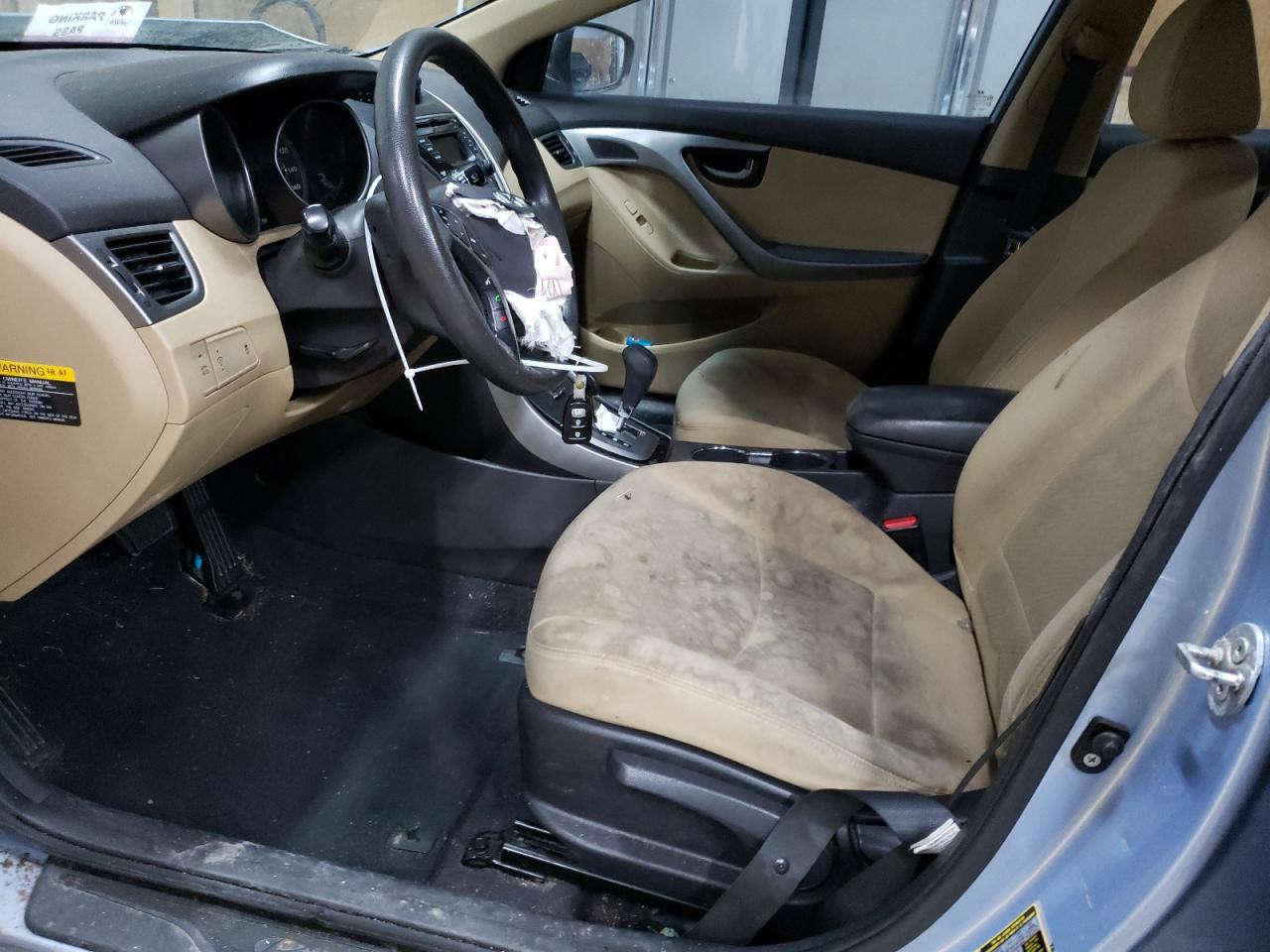 2013 Hyundai Elantra VIN KMHDH4AE3DU754287 Copart auction photo, front end / minor dent/scratches damage thumbnail 7