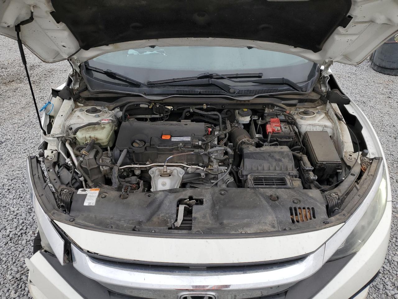 2016 Honda Civic VIN 19XFC2F54GE089184 Copart auction photo, front end / side damage thumbnail 12