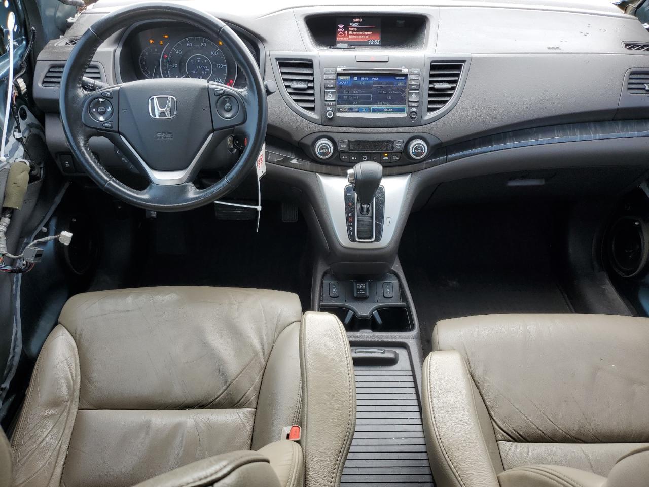 2013 Honda CR-V VIN 5J6RM4H7XDL035910 Copart auction photo, top/roof damage thumbnail 8