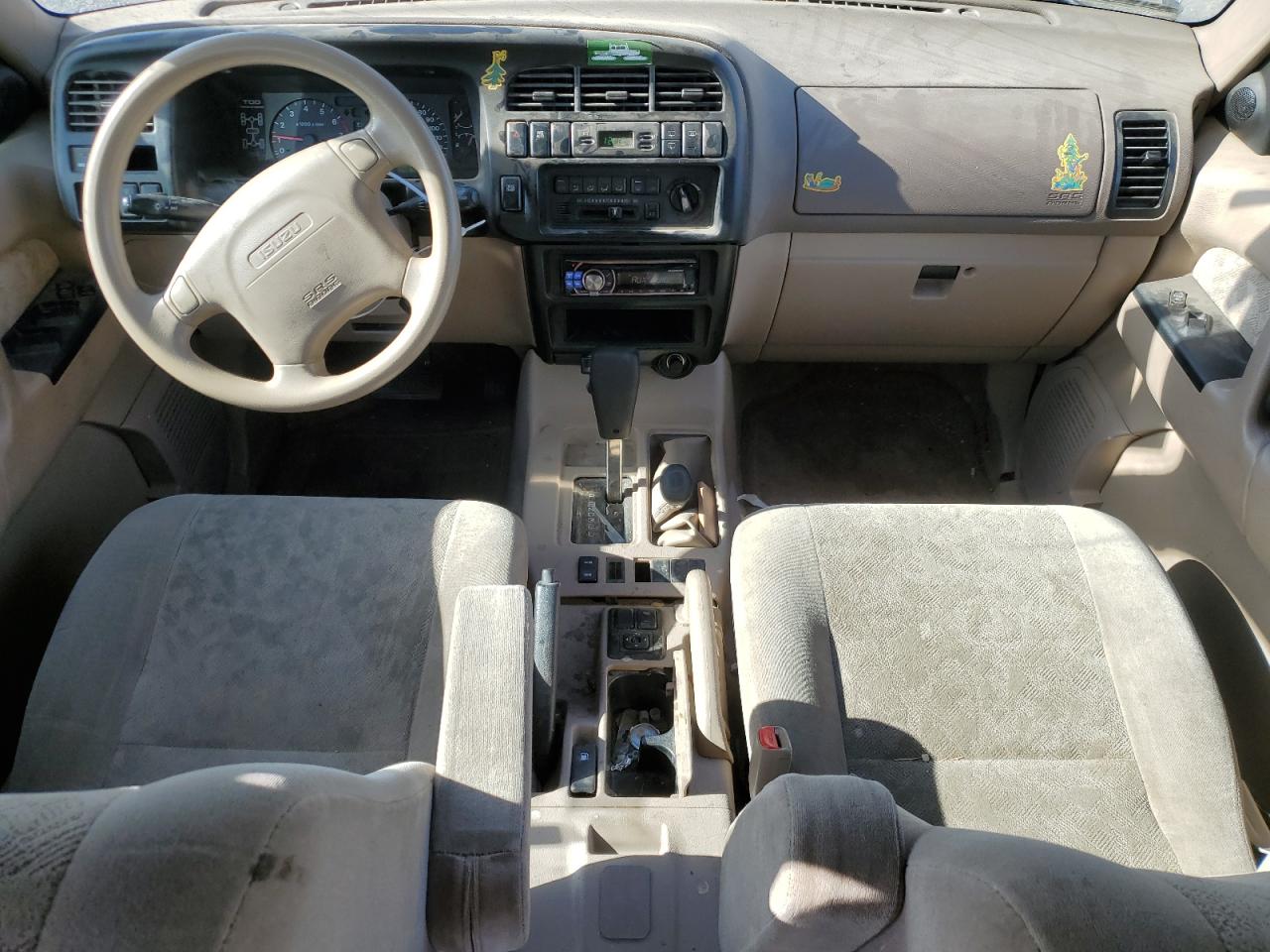 2001 Isuzu Trooper VIN JACDJ58XX17J02121 Copart auction photo, front end / side damage thumbnail 8