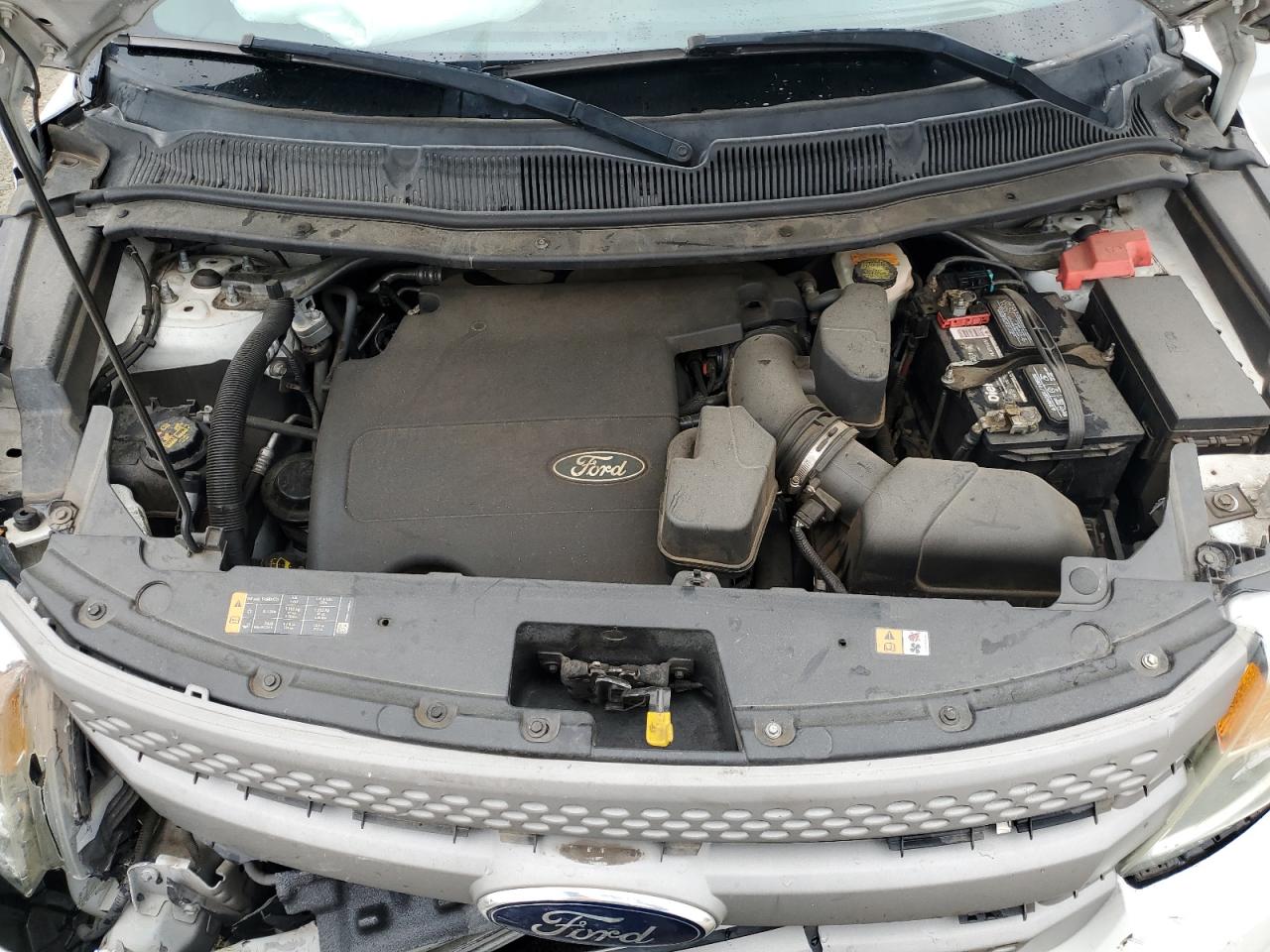 2013 Ford Explorer VIN 1FM5K7B81DGC67569 Copart auction photo, front end damage thumbnail 13