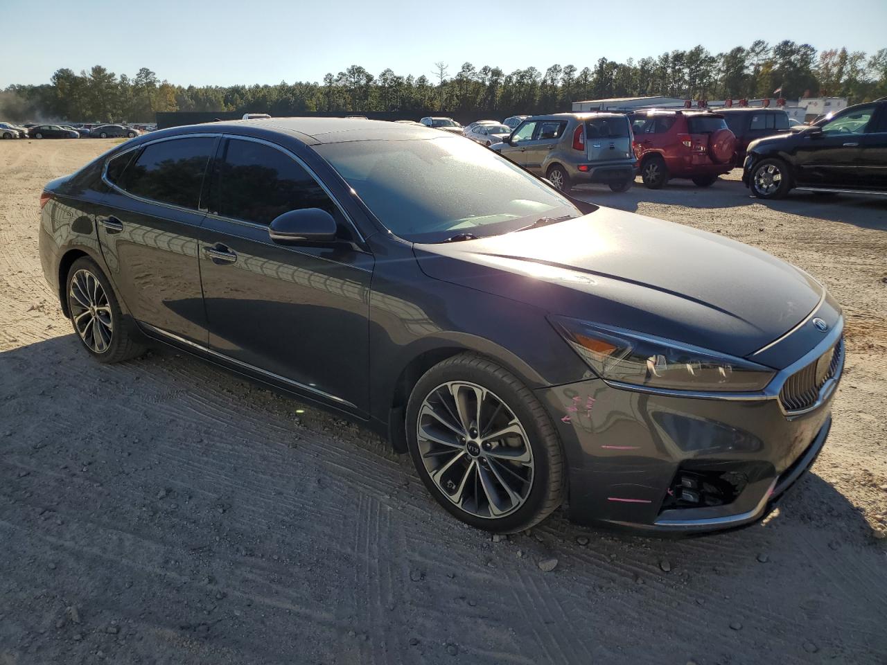 2019 KIA Cadenza VIN KNALC4J13K5164705 Copart auction photo, undercarriage damage thumbnail 4