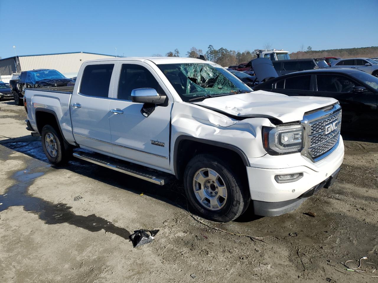2016 GMC Sierra VIN 3GTP1NEC5GG333439 Copart auction photo, all over damage thumbnail 4