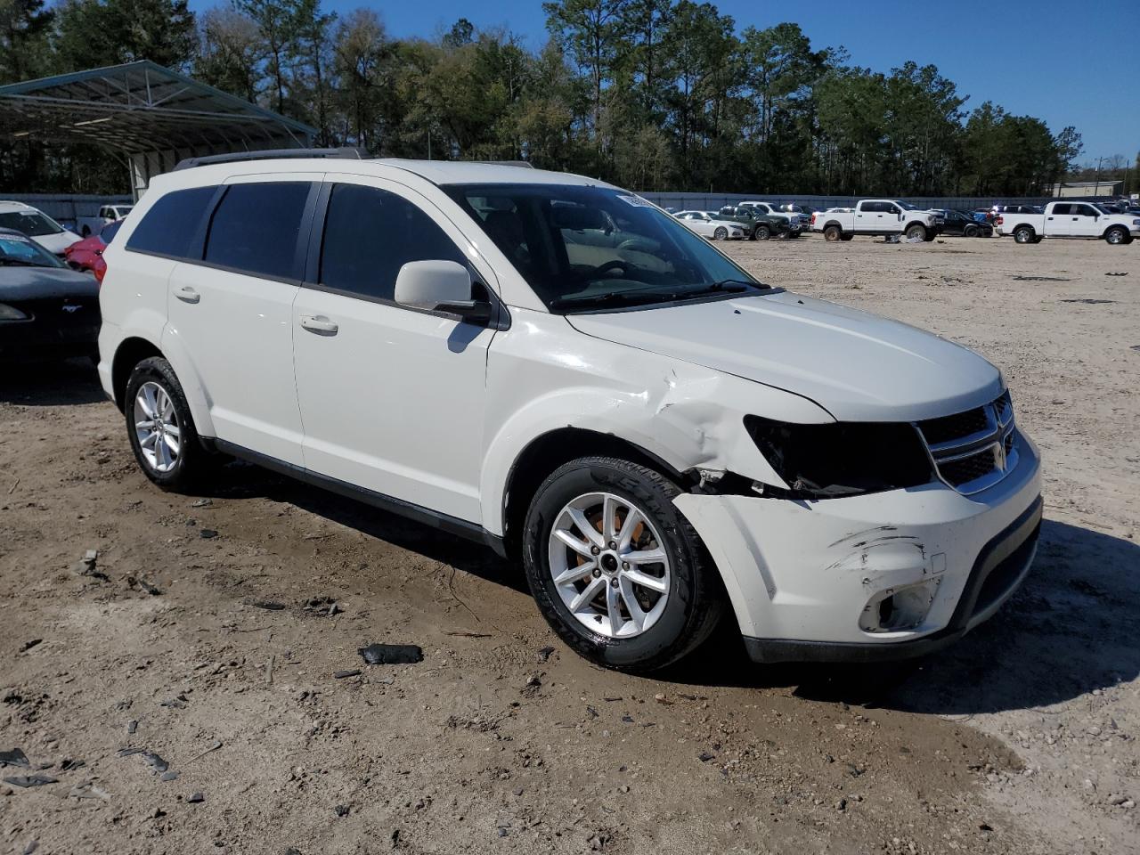 2016 Dodge Journey VIN 3C4PDCBG4GT131184 Copart auction photo, front end damage thumbnail 4