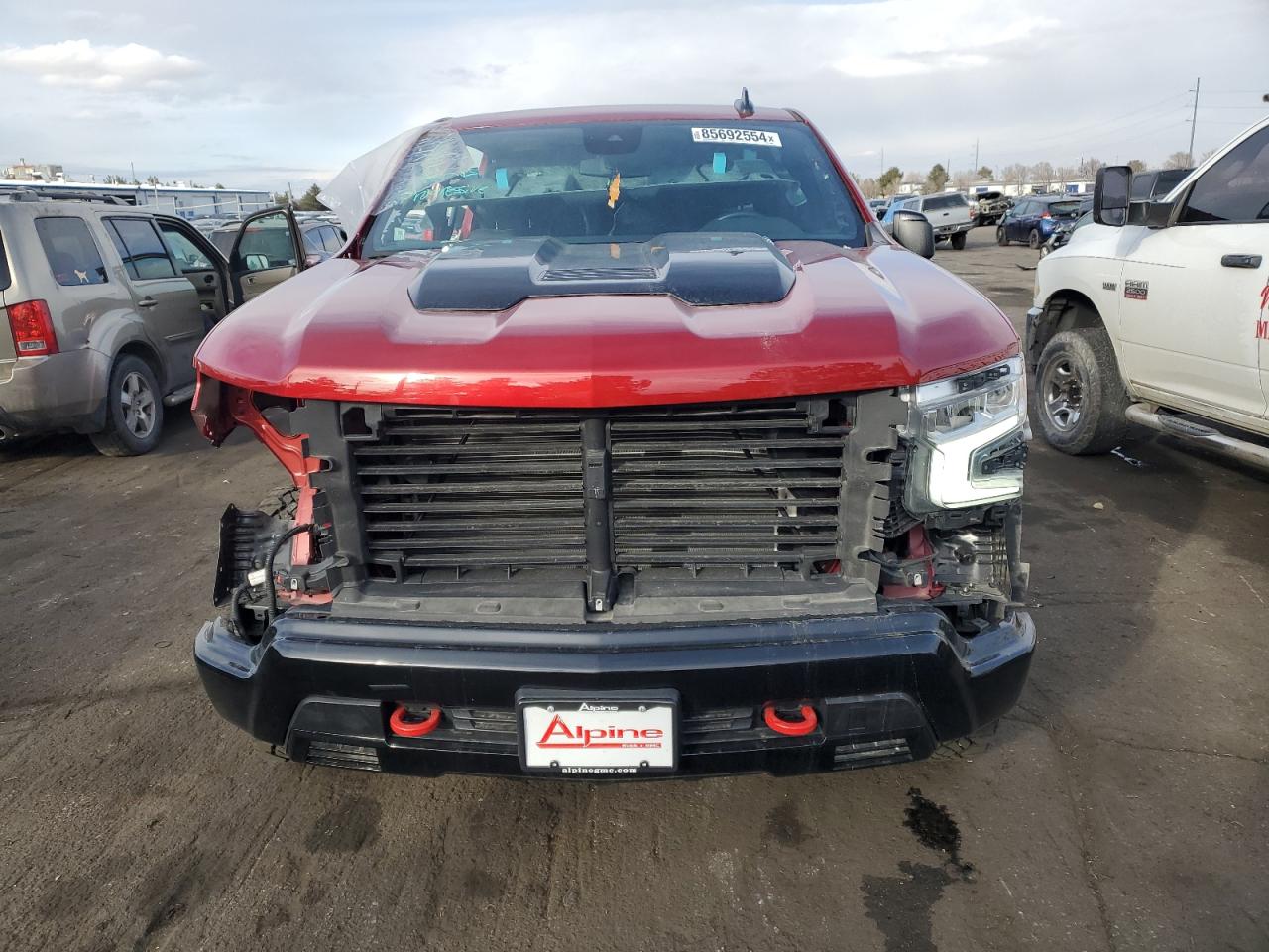 2023 Chevrolet Silverado VIN 3GCUDFEL2PG139998 Copart auction photo, all over damage thumbnail 5