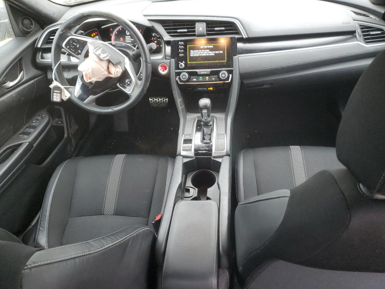 2019 Honda Civic VIN 2HGFC2F89KH584621 Copart auction photo, front end / rear end damage thumbnail 8