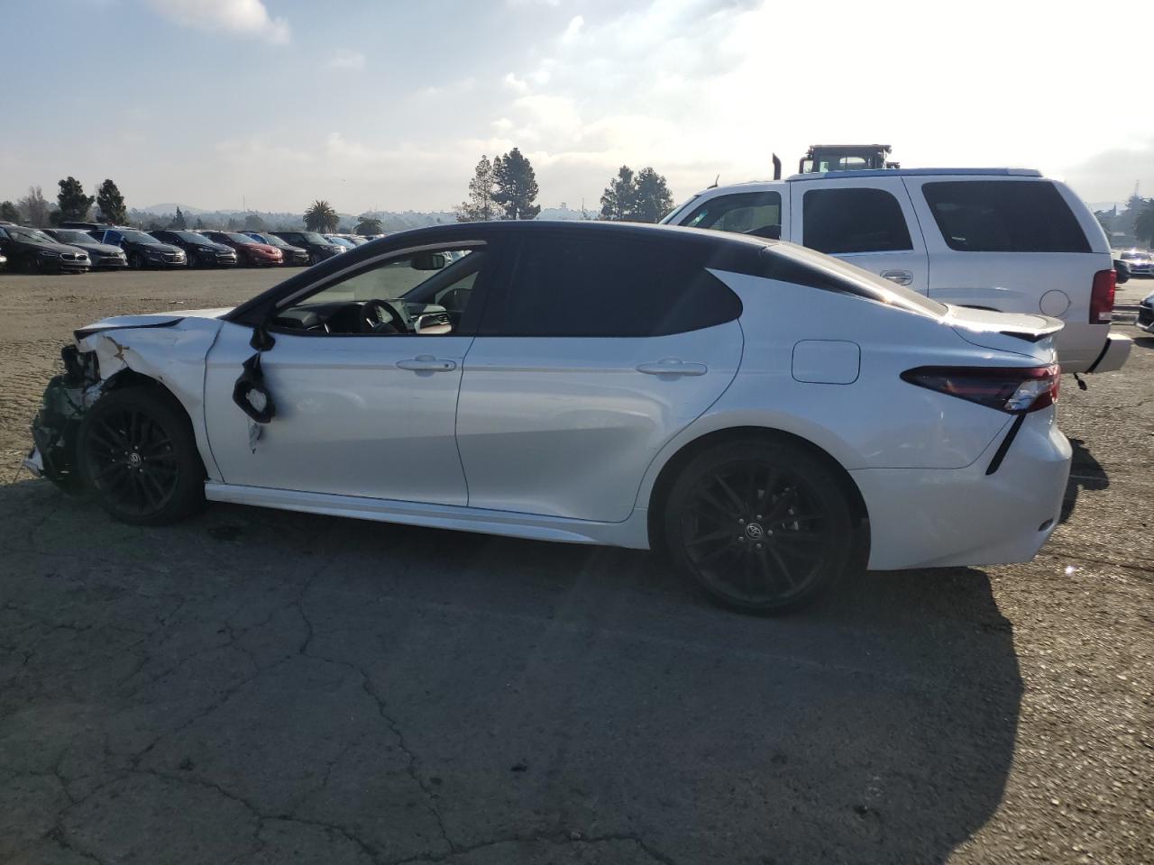 2023 Toyota Camry VIN 4T1K31AK2PU049219 Copart auction photo, front end / side damage thumbnail 2