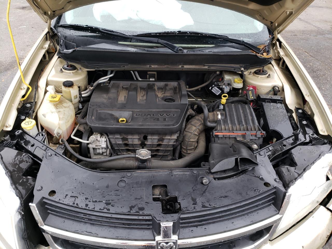 2010 Dodge Avenger VIN 1B3CC1FB0AN191881 Copart auction photo, front end damage thumbnail 11