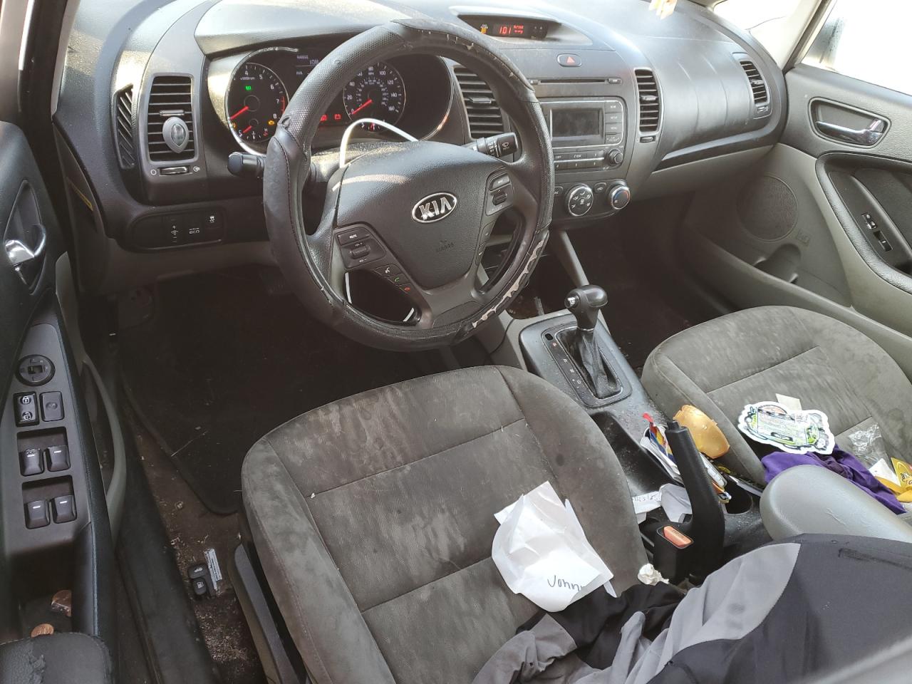 2015 KIA Forte VIN KNAFK4A65F5290534 Copart auction photo, all over damage thumbnail 8