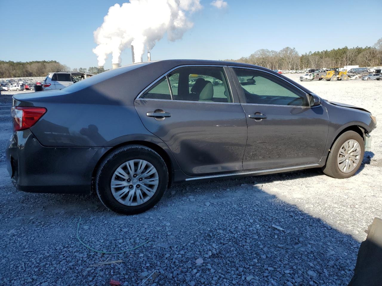 2012 Toyota Camry VIN 4T4BF1FK7CR165872 Copart auction photo, front end / side damage thumbnail 3