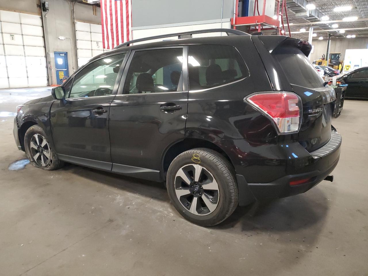 2018 Subaru Forester VIN JF2SJAJC2JH499179 Copart auction photo, front end damage thumbnail 2