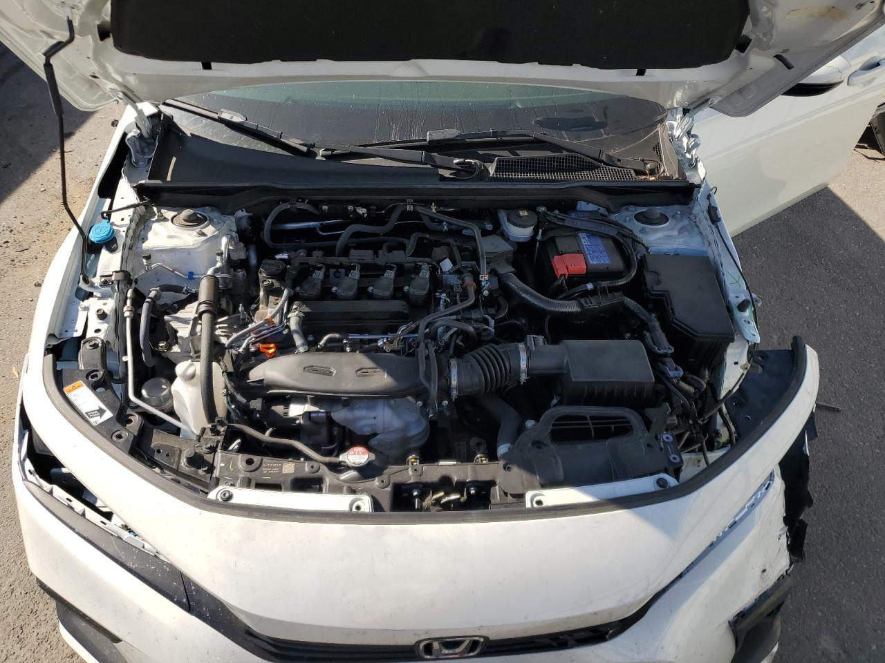 2022 Honda Civic VIN 2HGFE1F97NH314613 Copart auction photo, front end / rear end damage thumbnail 11