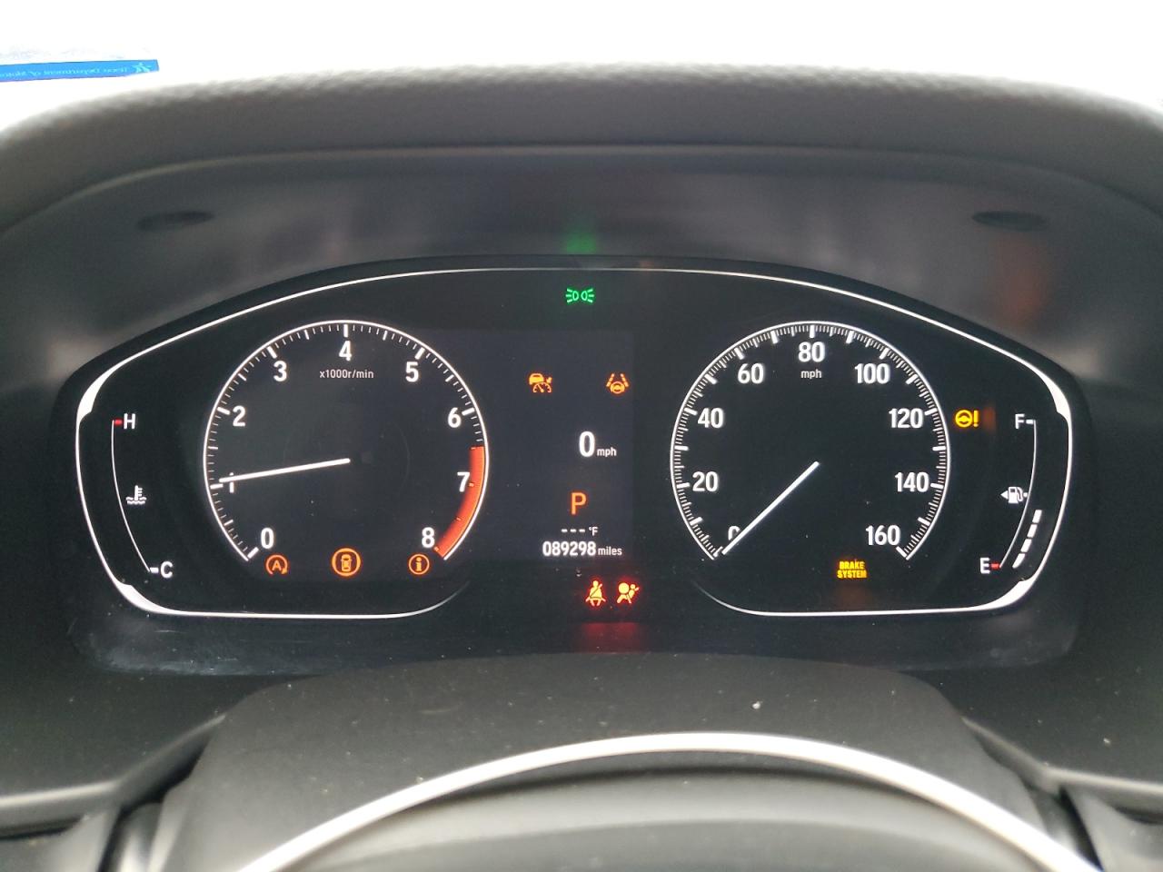 2021 Honda Accord VIN 1HGCV1F36MA010491 Copart auction photo, front end damage thumbnail 9