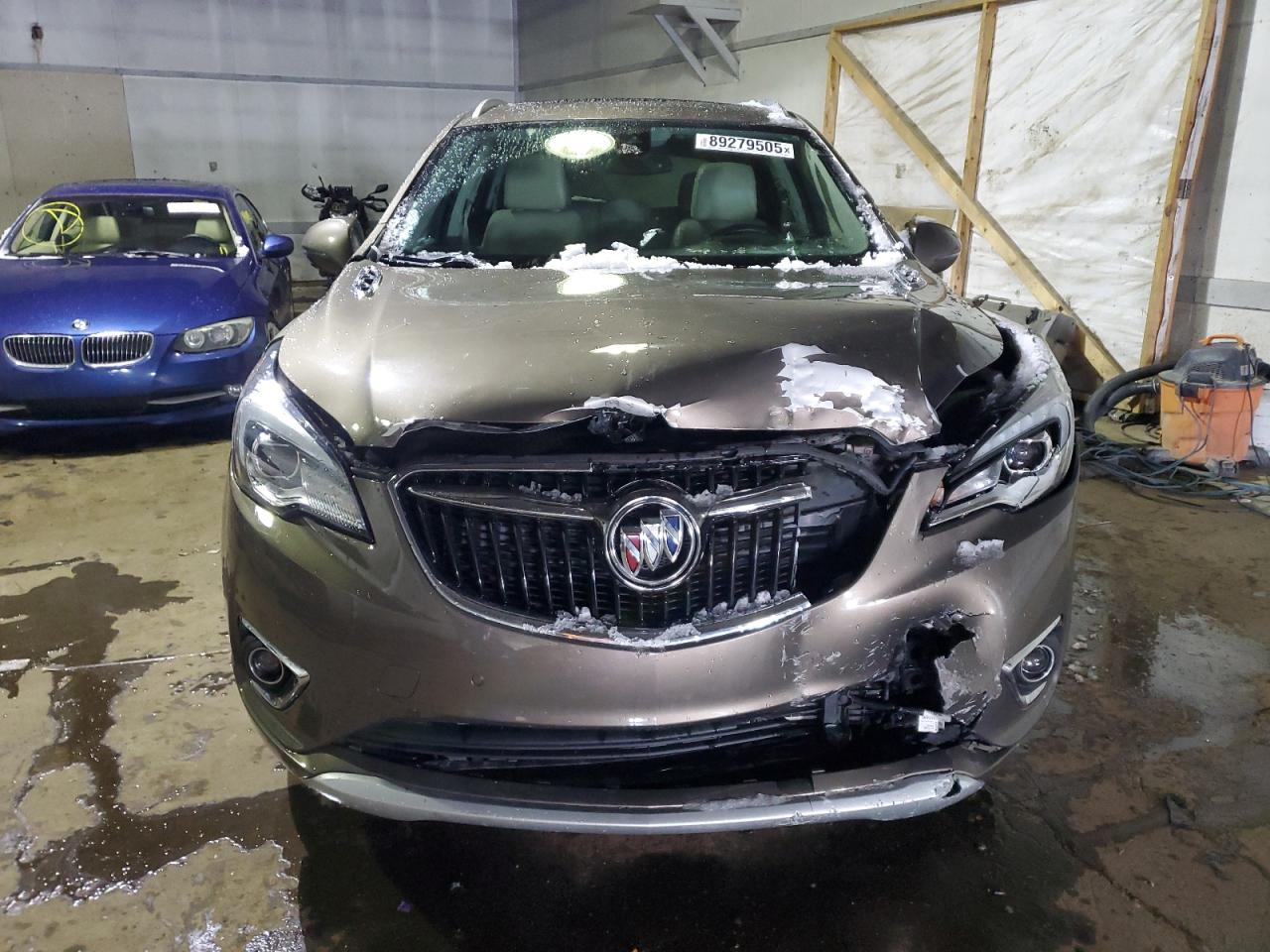 2019 Buick Envision VIN LRBFX3SX9KD004592 Copart auction photo, front end damage thumbnail 5