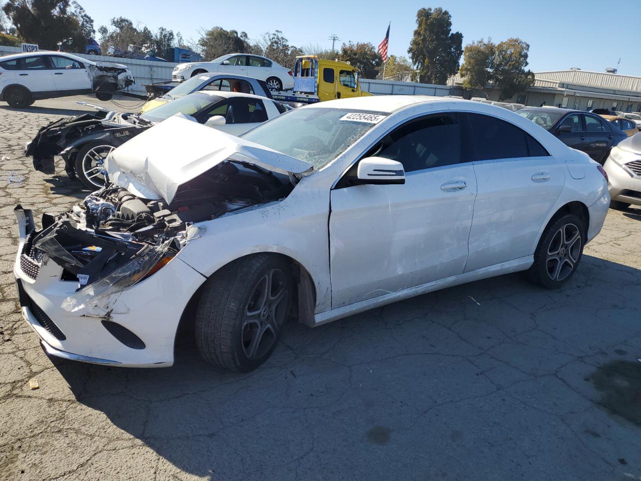 2019 Mercedes-Benz CLA-klasse VIN WDDSJ4EB4KN721361
