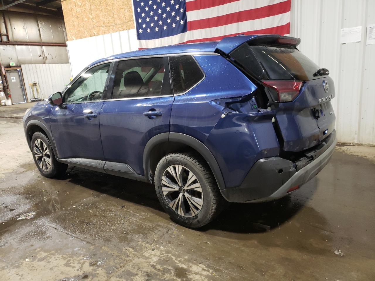 2021 Nissan Rogue VIN 5N1AT3BB4MC770567 Copart auction photo, rear end / all over damage thumbnail 2