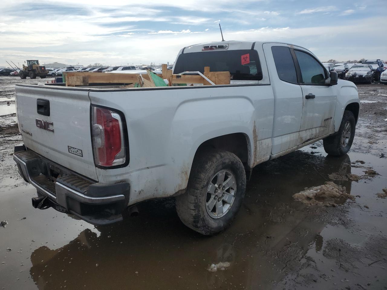 2019 GMC Canyon VIN 1GTH5BEA3K1361186 Copart auction photo, rollover damage thumbnail 3