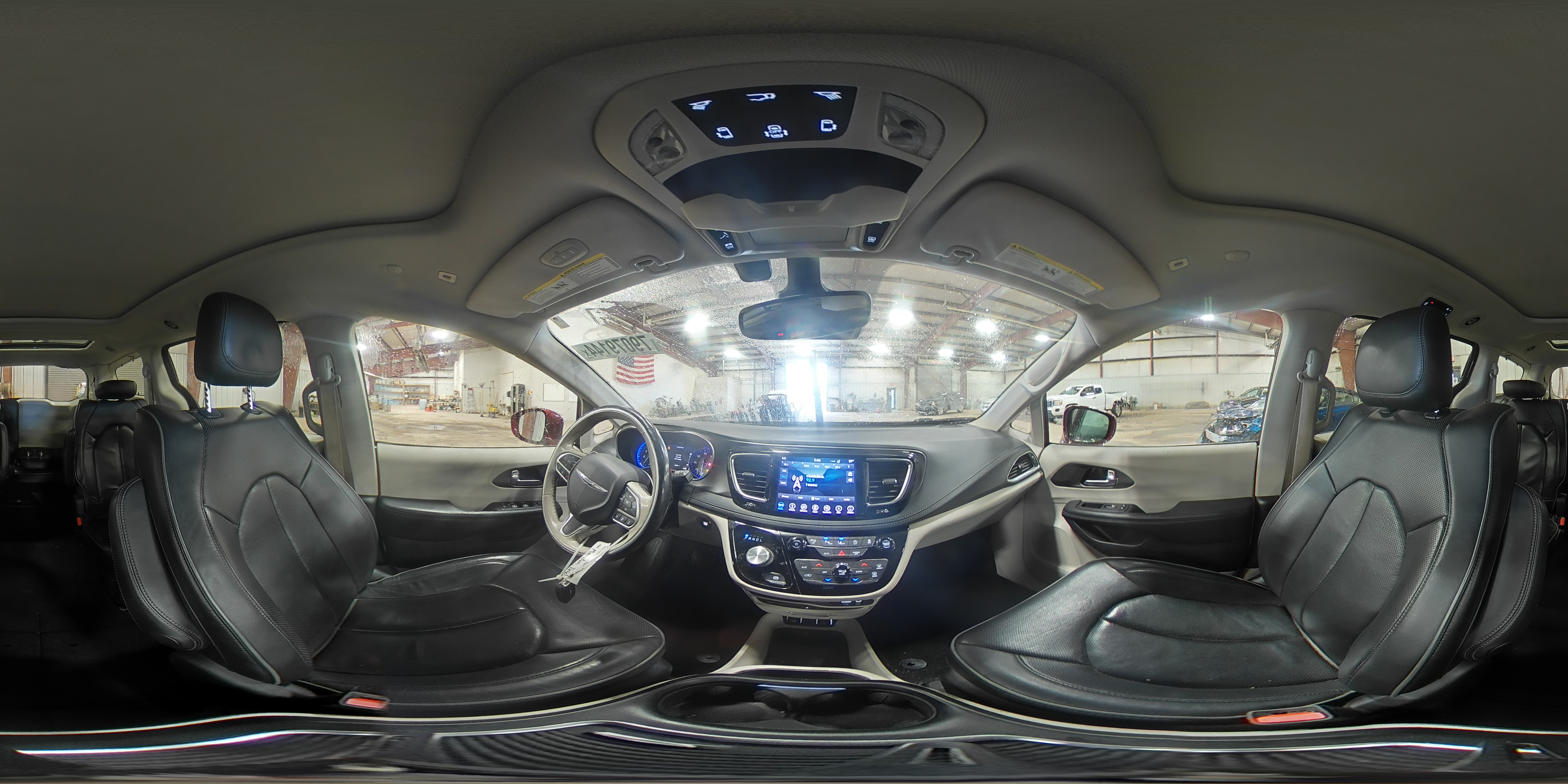 2019 Chrysler Pacifica VIN 2C4RC1GG3KR655575 Copart auction photo, front end damage thumbnail 16