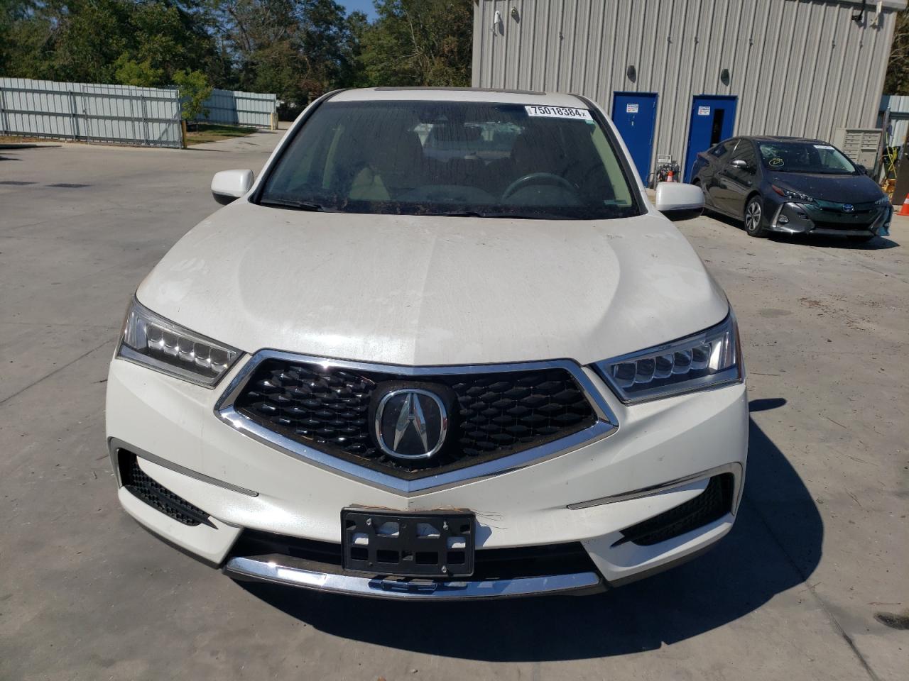 2020 Acura MDX VIN 5J8YD3H55LL010732 Copart auction photo, top/roof / rear end damage thumbnail 5