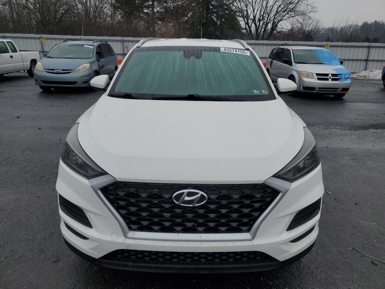 2020 Hyundai Tucson VIN KM8J3CA4XLU197735 Copart auction photo, rear end / partial repair damage thumbnail 5