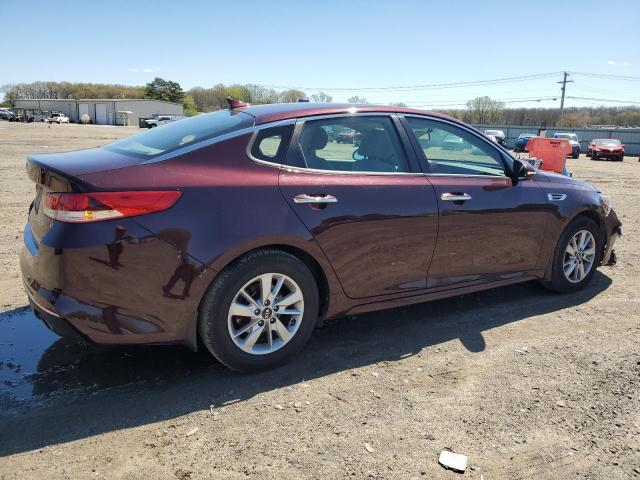 2016 KIA Optima VIN 5XXGT4L36GG043494 Copart auction photo, front end / minor dent/scratches damage thumbnail 3