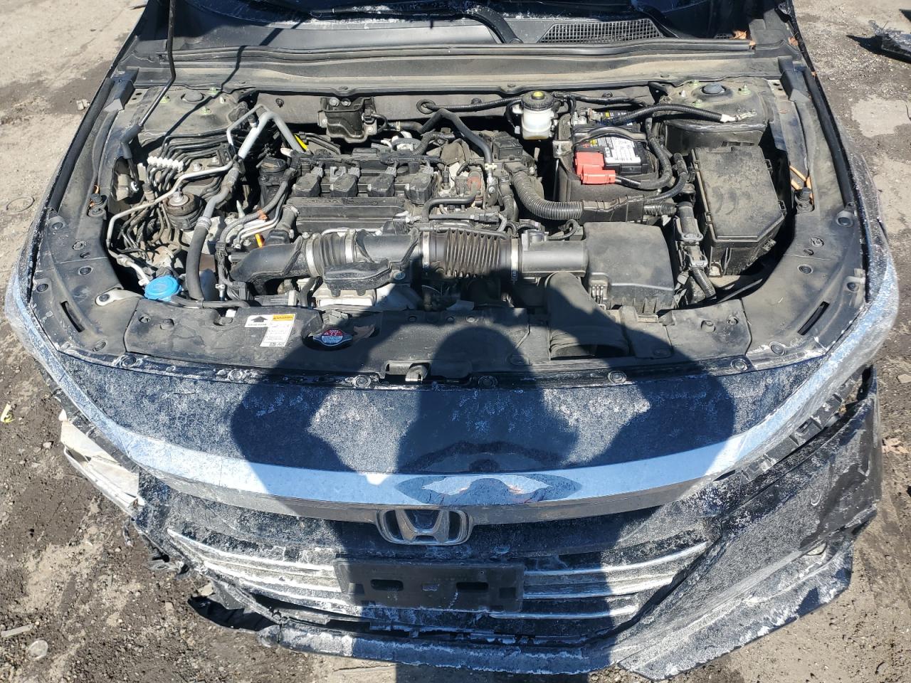 2021 Honda Accord VIN 1HGCV1F53MA030313 Copart auction photo, front end / side damage thumbnail 13