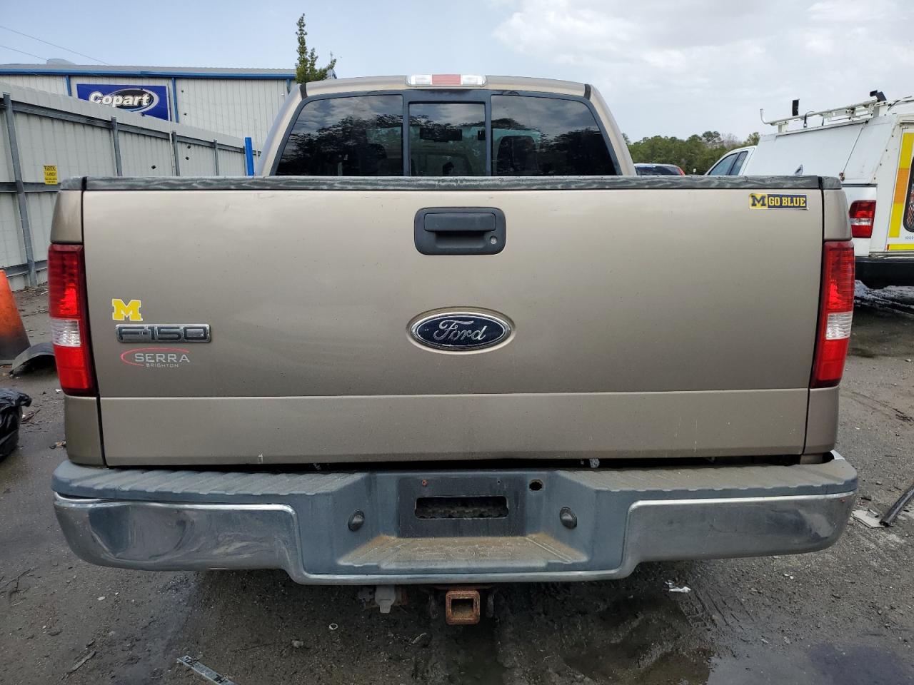 2004 Ford F-150 VIN 1FTPW12514KC49980 Copart auction photo, frame damage damage thumbnail 6