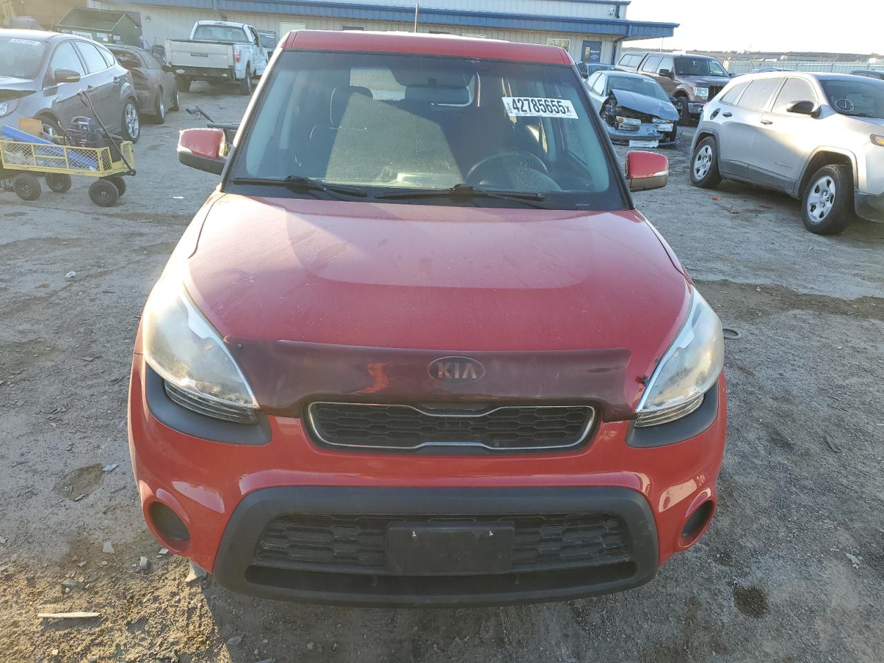 2013 KIA Soul VIN KNDJT2A68D7504075 Copart auction photo, rear end damage thumbnail 5