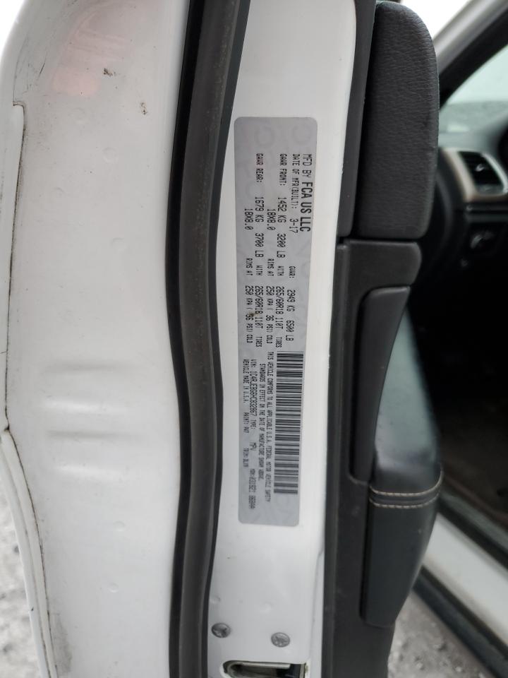2017 Jeep Grand Cherokee VIN 1C4RJEBG6HC832867 Copart auction photo, minor dent/scratches damage thumbnail 14
