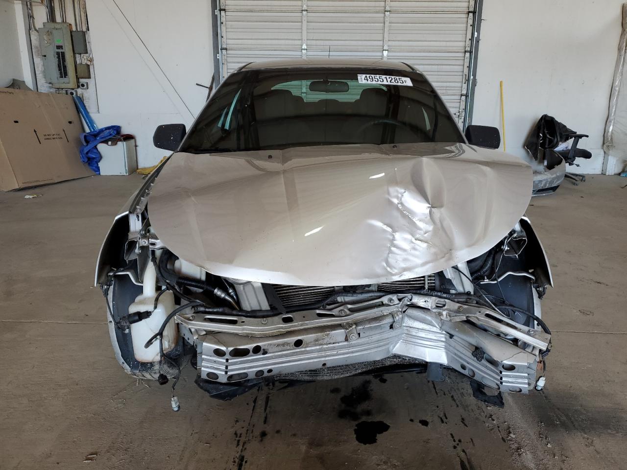 2010 Ford Focus VIN 1FAHP3FN7AW187065 Copart auction photo, front end / frame damage damage thumbnail 5