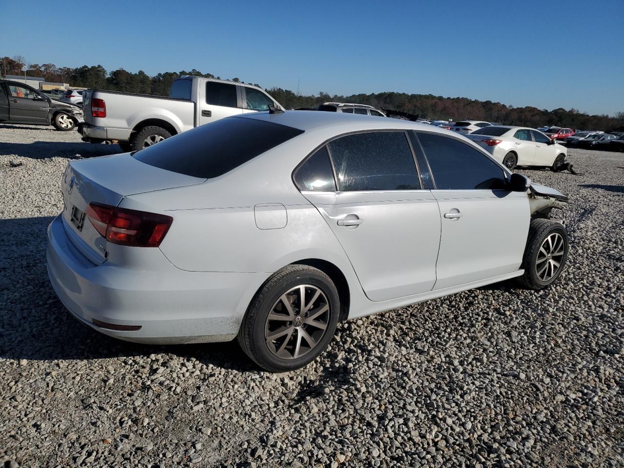 2017 Volkswagen Jetta VIN 3VWDB7AJ7HM311961 Copart auction photo, front end damage thumbnail 3