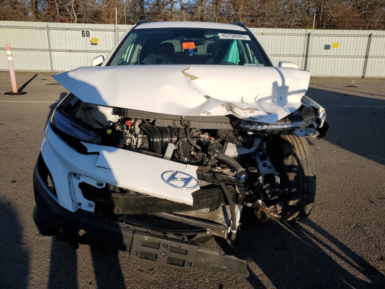 2023 Hyundai Kona VIN KM8K6CAB6PU984147 Copart auction photo, front end / minor dent/scratches damage thumbnail 5