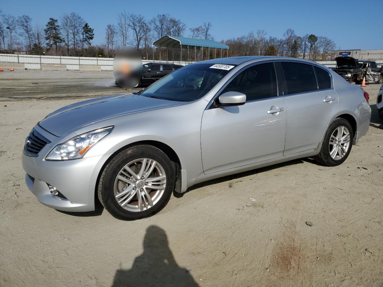 2013 Infiniti G VIN JN1CV6AR4DM750310