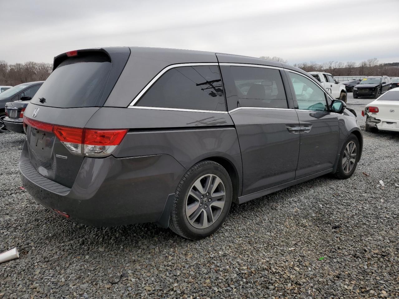 2016 Honda Odyssey VIN 5FNRL5H98GB013279 Copart auction photo, front end damage thumbnail 3