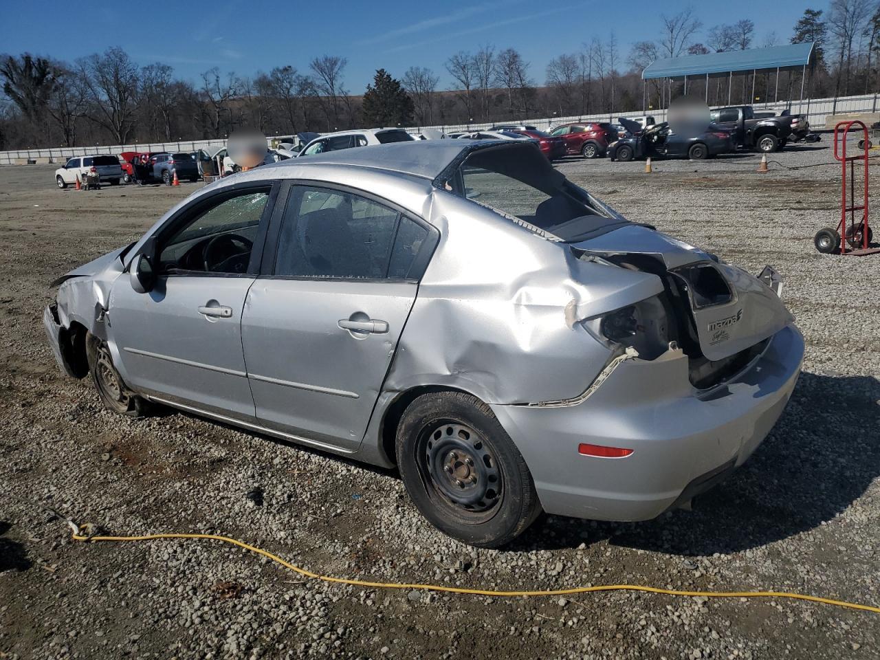 2007 Mazda 3 VIN JM1BK12F771738070 Copart auction photo, all over damage thumbnail 2
