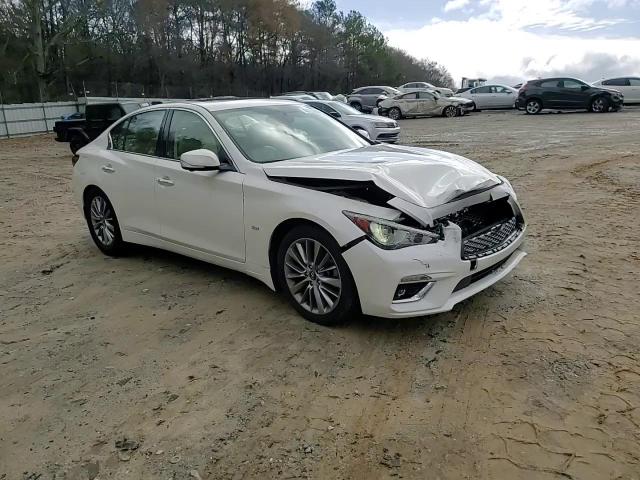 2018 Infiniti Q50 VIN JN1EV7AP1JM354635 Copart auction photo, front end damage thumbnail 10