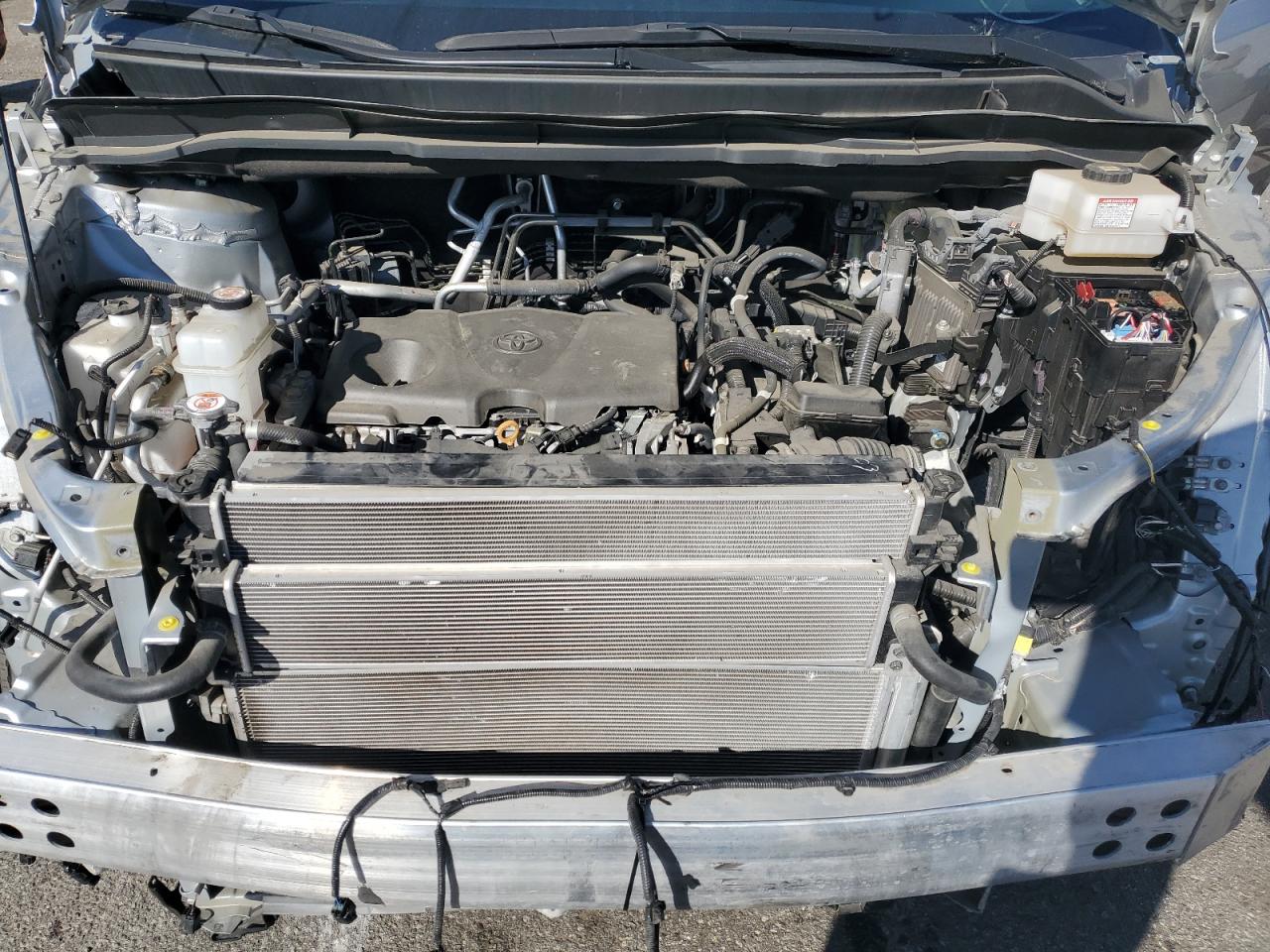 2021 Toyota Sienna VIN 5TDJRKEC5MS059363 Copart auction photo, front end damage thumbnail 12