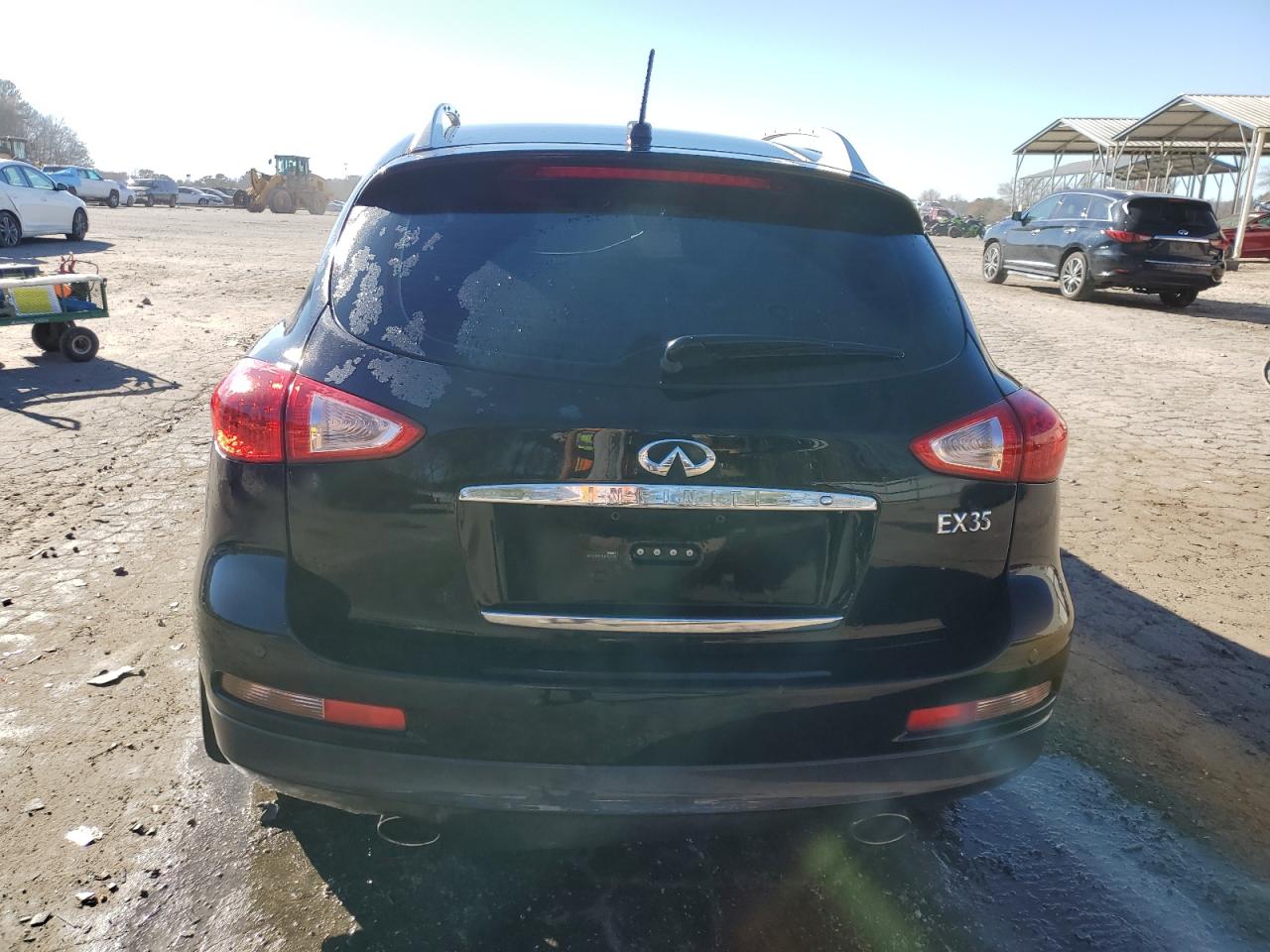 2010 Infiniti EX VIN JN1AJ0HP1AM703588 Copart auction photo, side / front end damage thumbnail 6