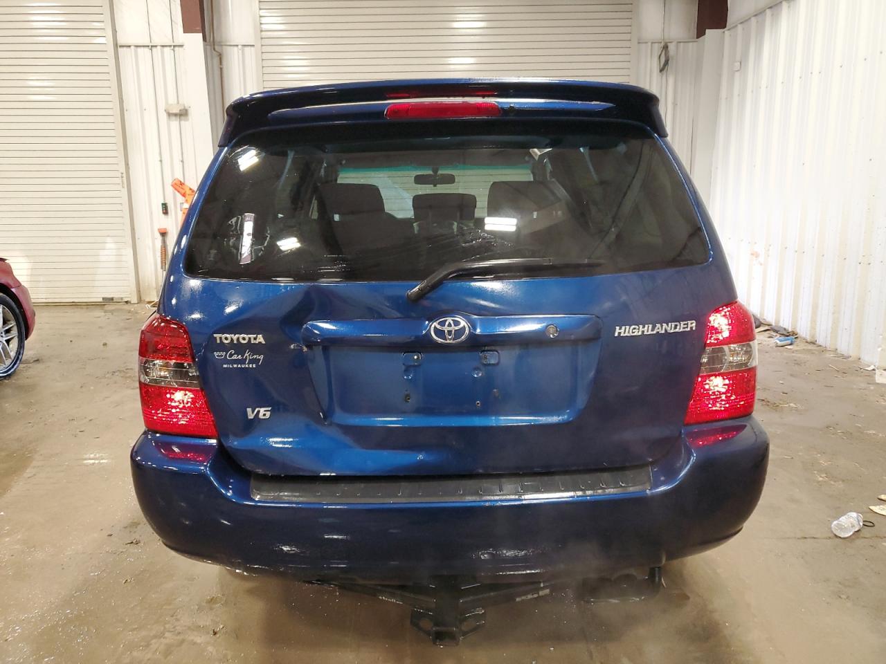 2004 Toyota Highlander VIN JTEDP21A740003897 Copart auction photo, rear end / side damage thumbnail 6