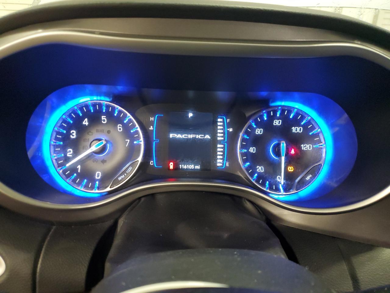 2020 Chrysler Pacifica VIN 2C4RC1BG5LR277140 Copart auction photo, side damage thumbnail 9