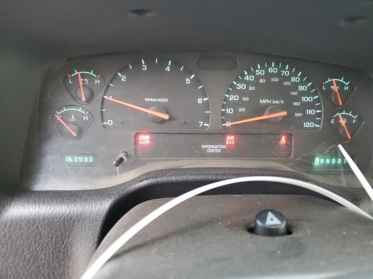 2003 Dodge Durango VIN 1D8HS78ZX3F506804 Copart auction photo, all over / front end damage thumbnail 9