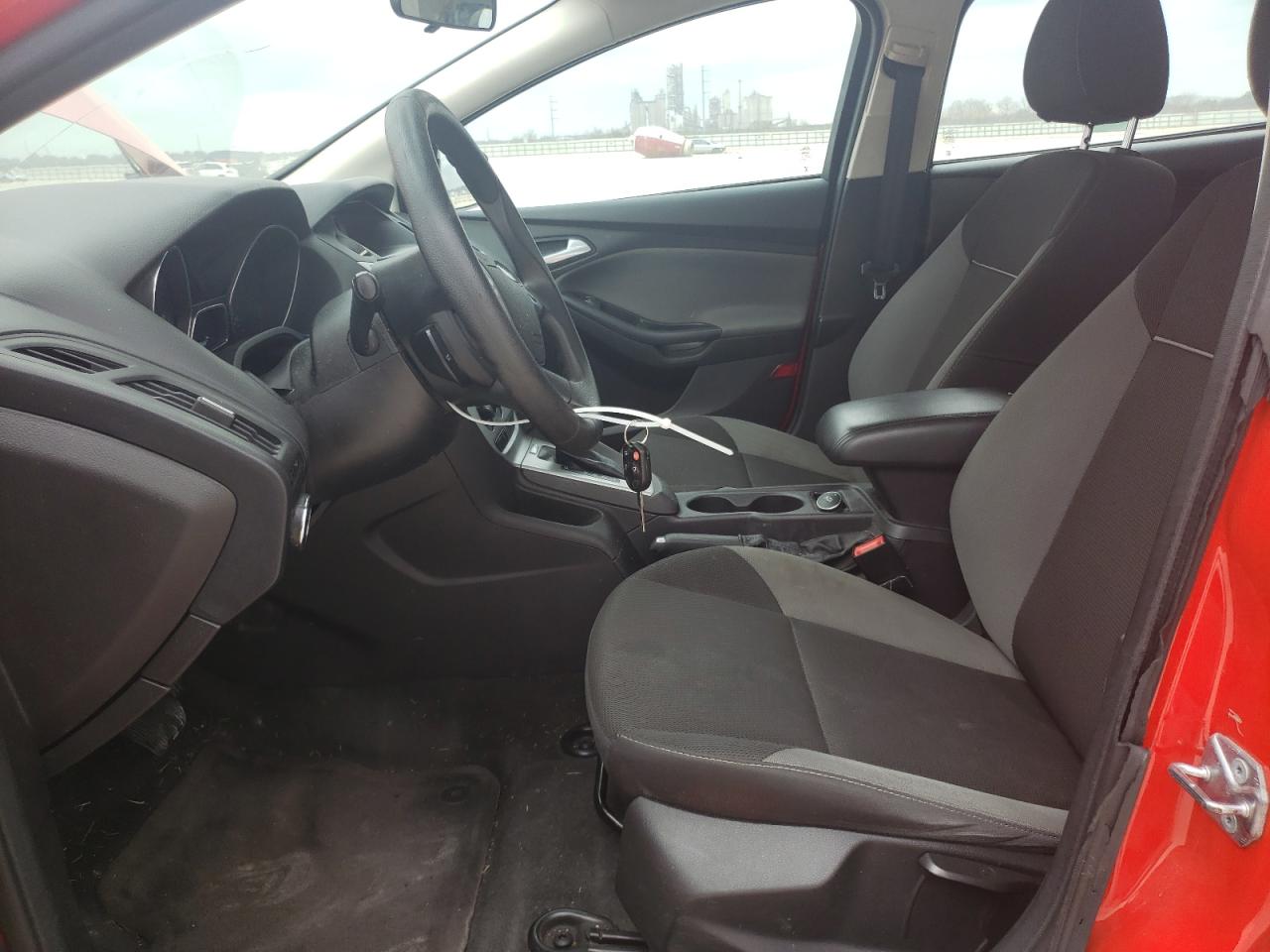 2014 Ford Focus VIN 1FADP3F28EL298297 Copart auction photo, rear end damage thumbnail 7