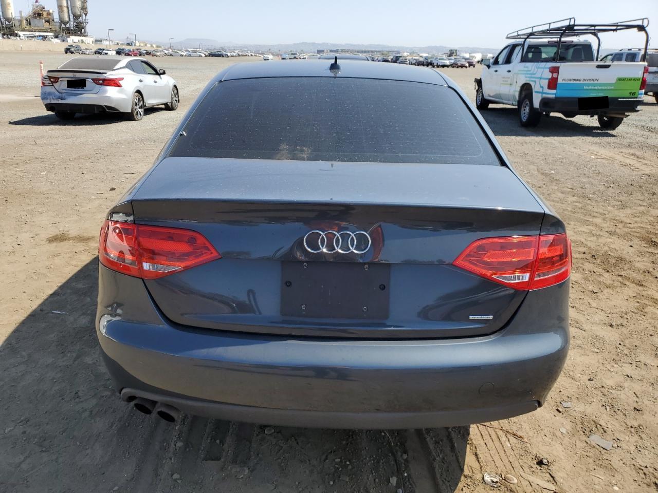 2009 Audi A4 VIN WAUSF78K39N028524 Copart auction photo, front end damage thumbnail 6