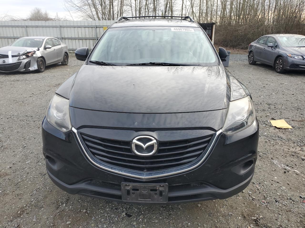 2013 Mazda CX-9 VIN JM3TB3CVXD0410219 Copart auction photo, side / rear end damage thumbnail 5