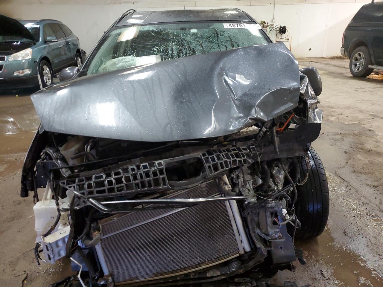 2013 Toyota Prius VIN JTDZN3EU7D3191121 Copart auction photo, front end / side damage thumbnail 5