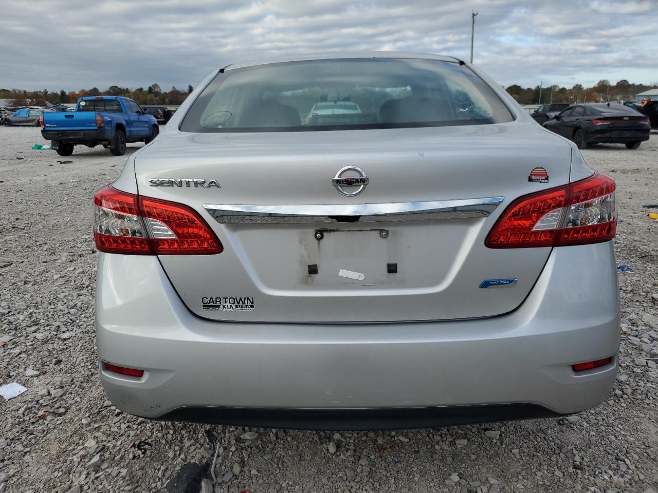 2014 Nissan Sentra VIN 3N1AB7AP1EY304909 Copart auction photo, front end damage thumbnail 6